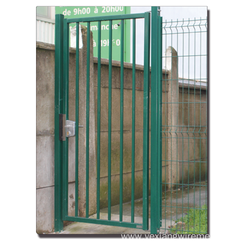 Gate With Vertical Bars